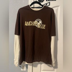 Anchor blue long sleeve